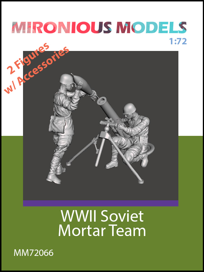 WW2 Soviet Mortar Team